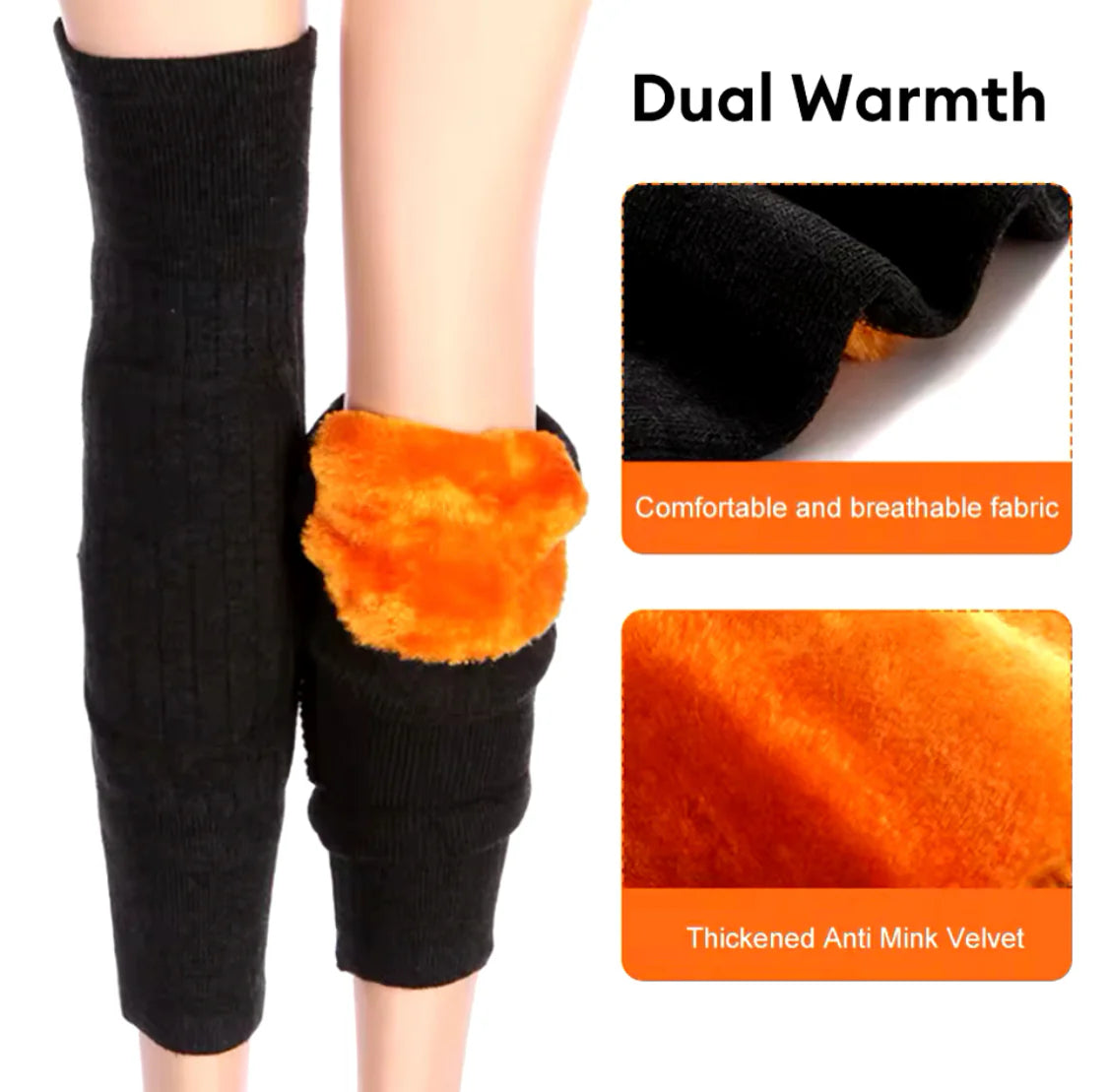 Elastic Knee Brace Pads Leg Warmers